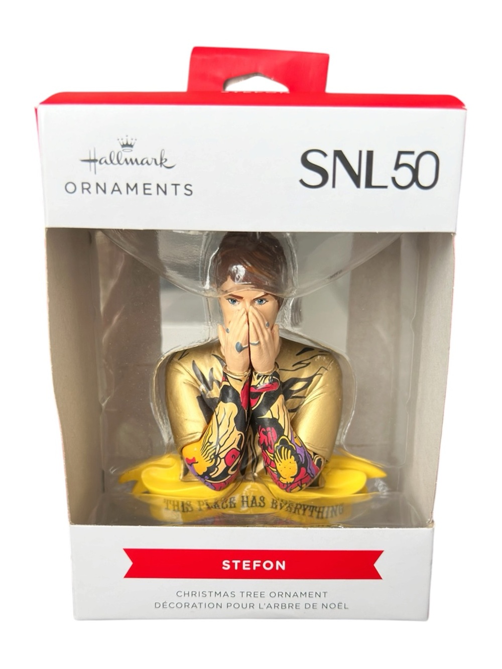 NIB Hallmark SNL 50 Stefon Christmas Tree Ornament 2025 Saturday Night Live